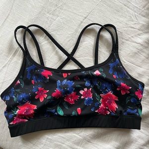 Gaiam Floral Sports Bra Size XL
